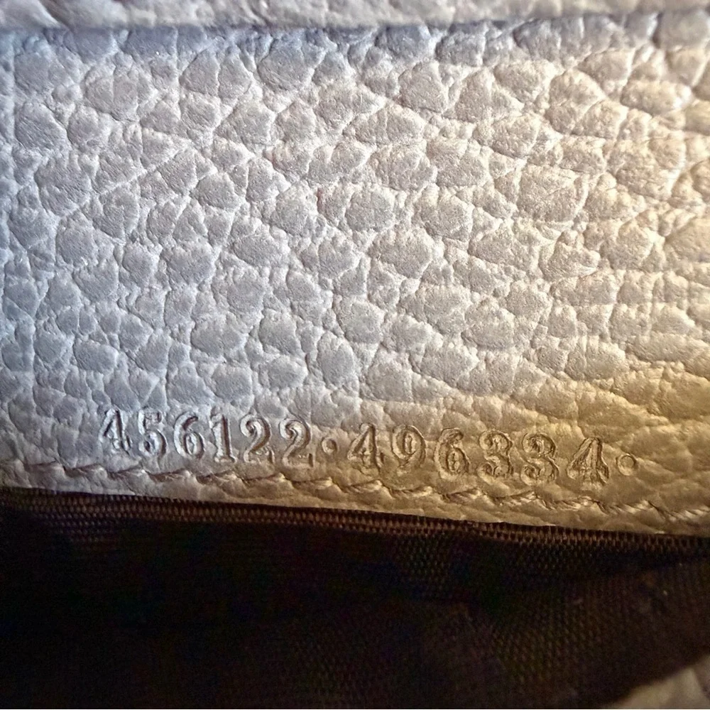 Gucci GG Marmont French Flap Back short wallet gray EUC